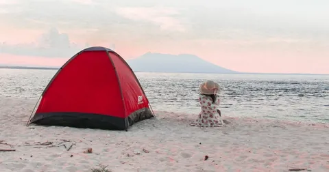 tent camping
