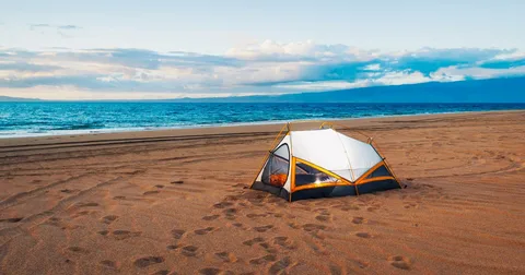 tent camping
