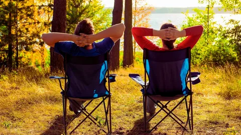 rocking camping chair